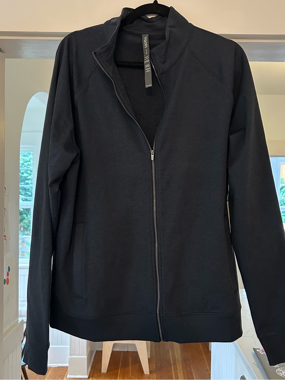 NWT Vuori Coronado Novelty Full Zip Jacket Midnight Heather Men’s Large